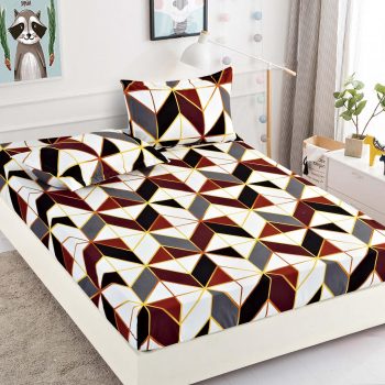 huse pat, cu model, de finet, cu elastic, 3 piese, pat dublu